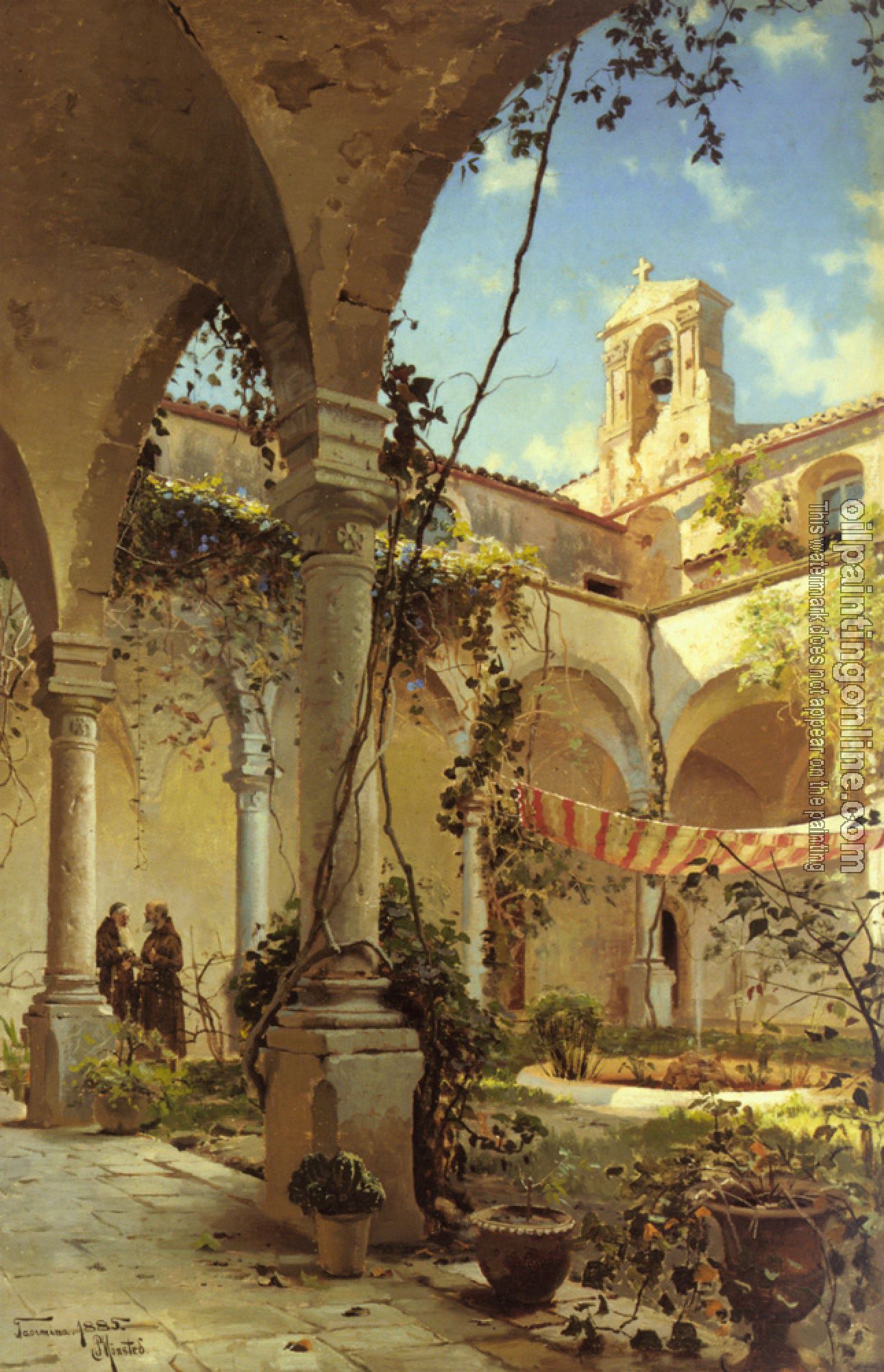 Monsted, Peder Mork - The Cloister, Taormina